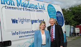 Full steam ahead for Iron Maidens as business mentor helps to smooth a pathway to growth